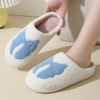 Snuggle Bows Cotton Slippers