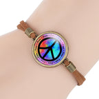 Wild Peace Vibes Bracelet.