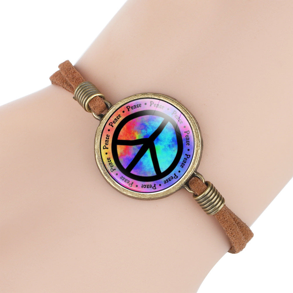 Wild Peace Vibes Bracelet.