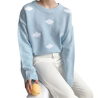 Snuggle Skies Cloud Sweater