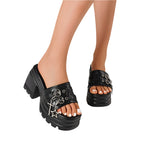 Y2K Dreamer Block Heels.