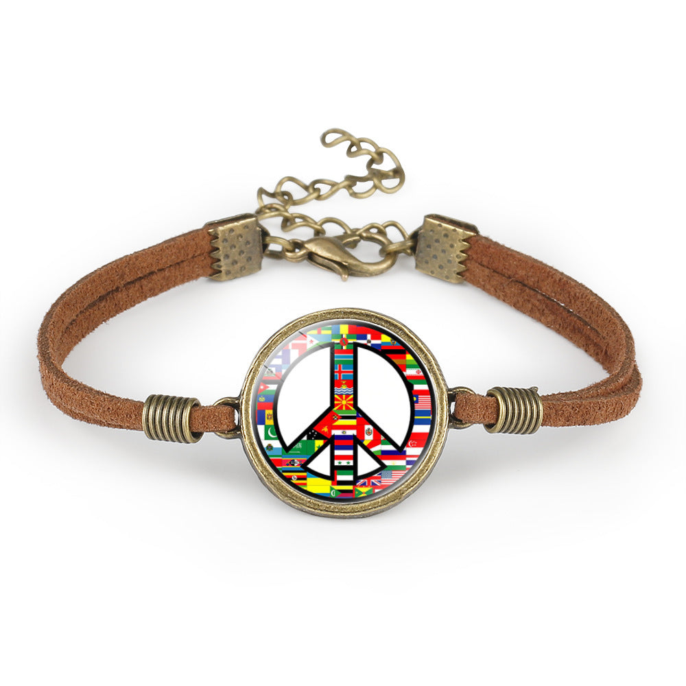 Wild Peace Vibes Bracelet.