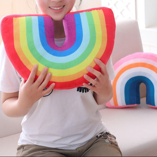 Dreambeam Rainbow Plush Pillow