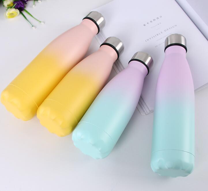 Rainbow Cola Bottle Thermos