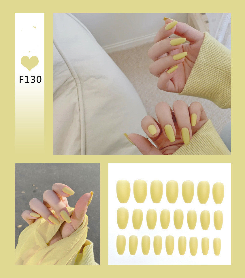 Chic Ballet Fake Nails Set (Colors)