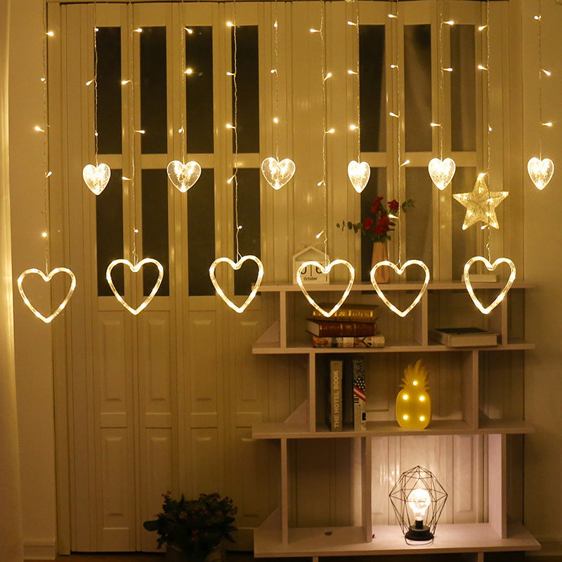 Love Glow LED Curtain Lights.
