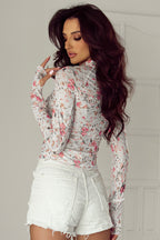 Petal Kiss Mesh Top