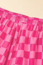 Sweet Static Checkered Shorts.