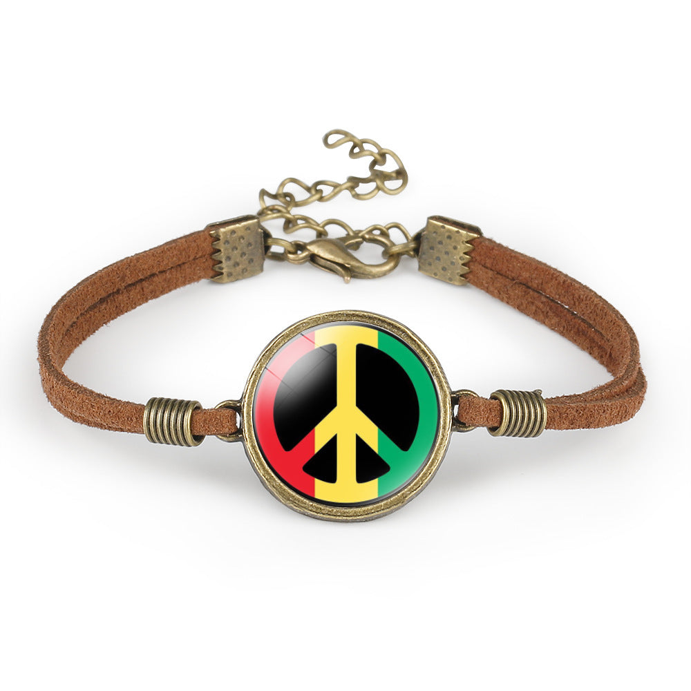 Wild Peace Vibes Bracelet.