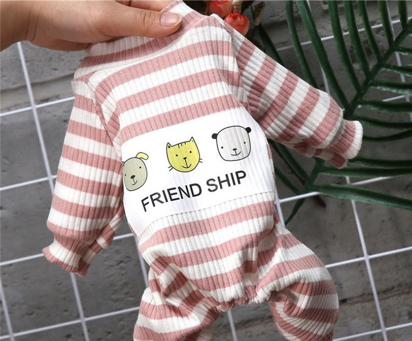 Dreamstripe Rainbow Pet PJ | Cozy Kawaii Loungewear for Cats & Dogs