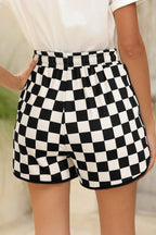 Sweet Static Checkered Shorts.