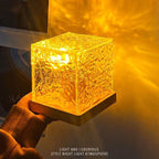 Dream Drift Ripple Lamp | 16-Color LED Water Light Crystal Projection