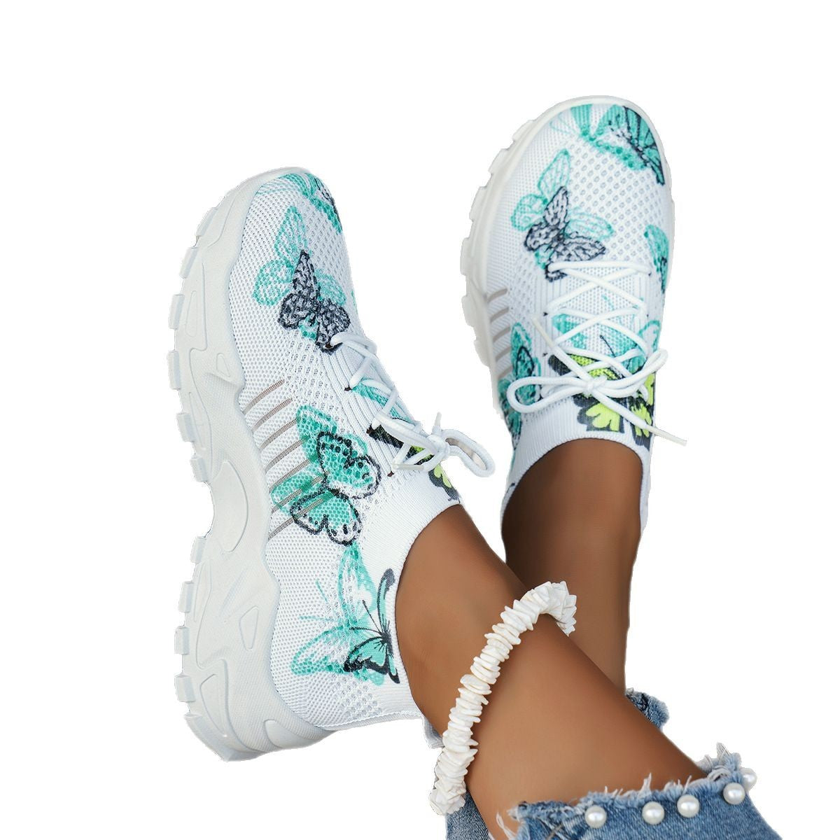 Casual  Colorful Mesh Sneakers