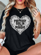 Prettiest in the Morgue Gothic Tee.