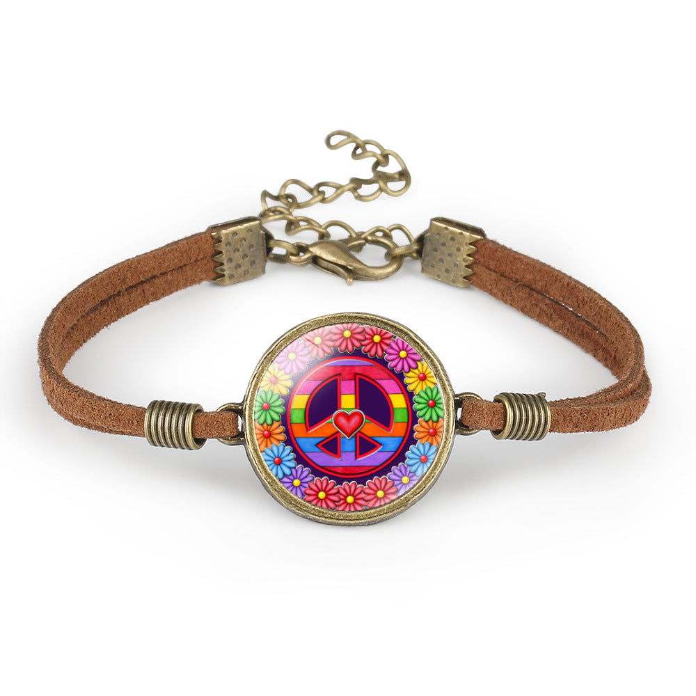 Wild Peace Vibes Bracelet.