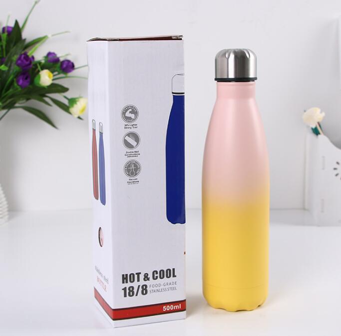 Rainbow Cola Bottle Thermos