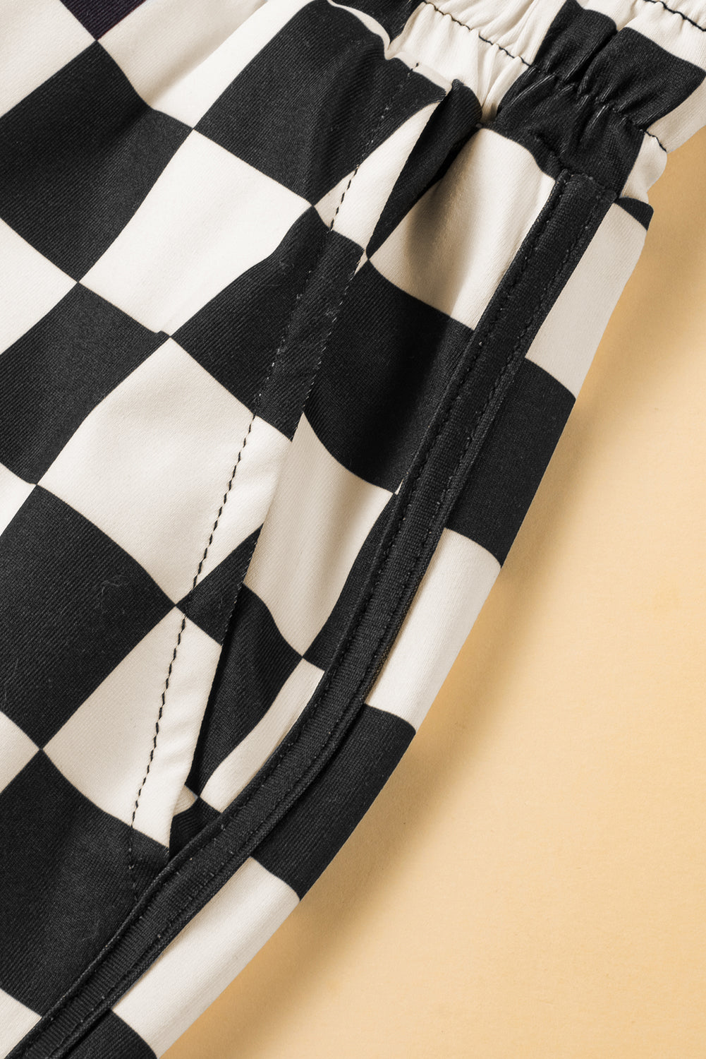 Sweet Static Checkered Shorts.