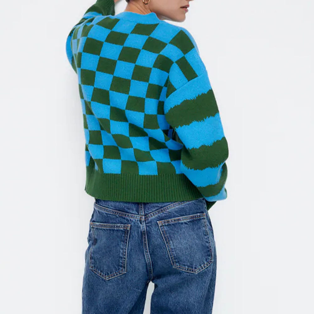 Mushroom Meadows Knit Sweater