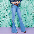Ribbon Riot Flare Pants