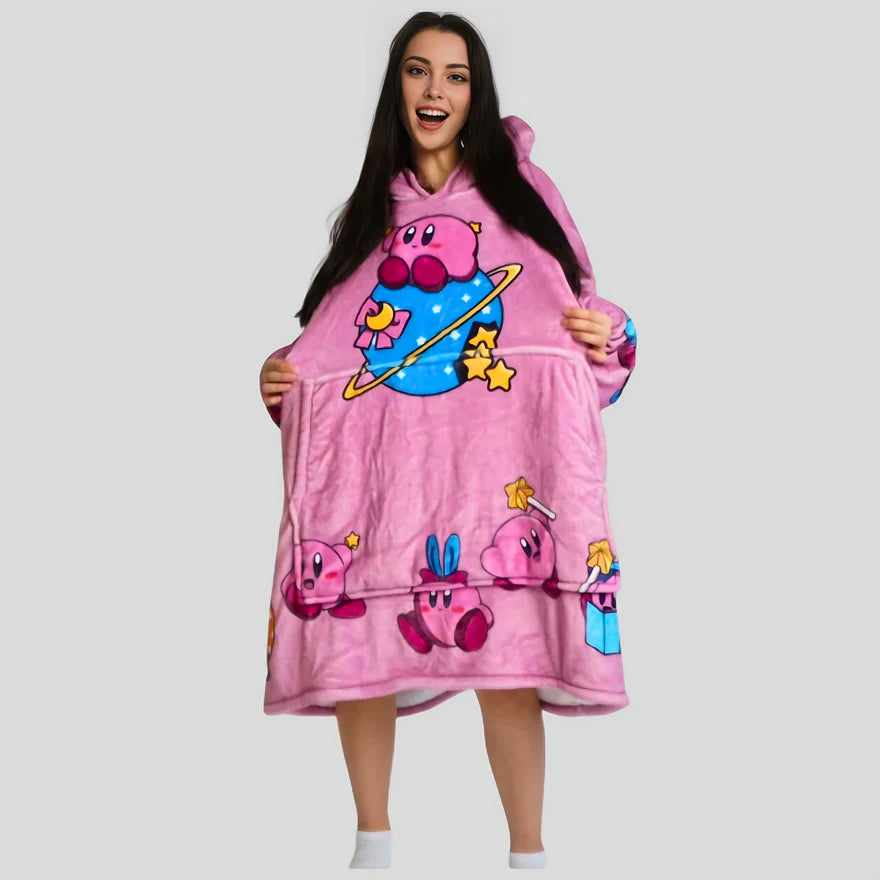 Kirby Wearable Blanket Hoodie