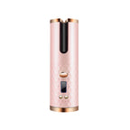 Twirl Me Cordless Auto Hair Curler | Portable Ceramic Curler with LCD Display & Anti-Tangle Tech