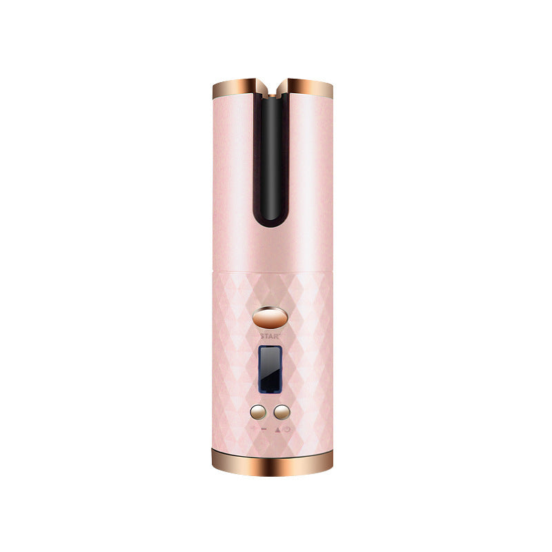 Twirl Me Cordless Auto Hair Curler | Portable Ceramic Curler with LCD Display & Anti-Tangle Tech