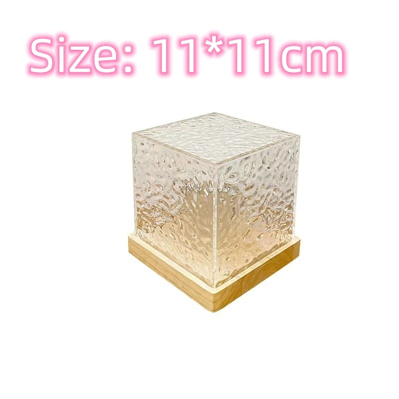 Dream Drift Ripple Lamp | 16-Color LED Water Light Crystal Projection
