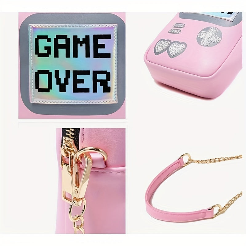 Glitch Sparkle Console Crossbody.