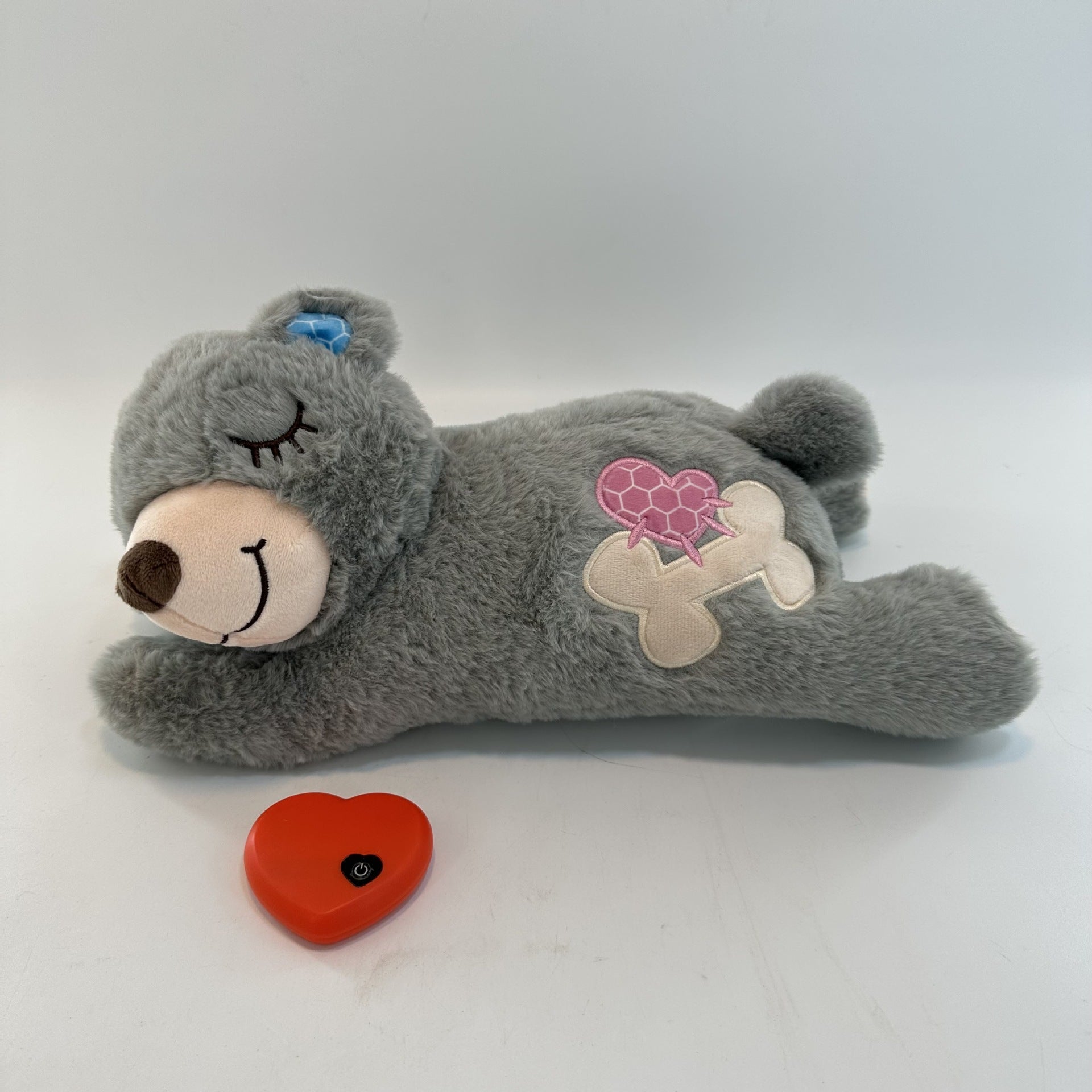 Cuddle Calm Heartbeat Bear | Plush Soothing Toy for Anxious Pets