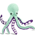 Squeakapus Plush Pet Toy | Colorful Octopus with Squeaker