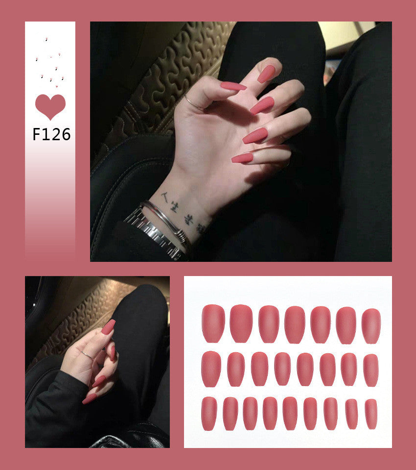 Chic Ballet Fake Nails Set (Colors)