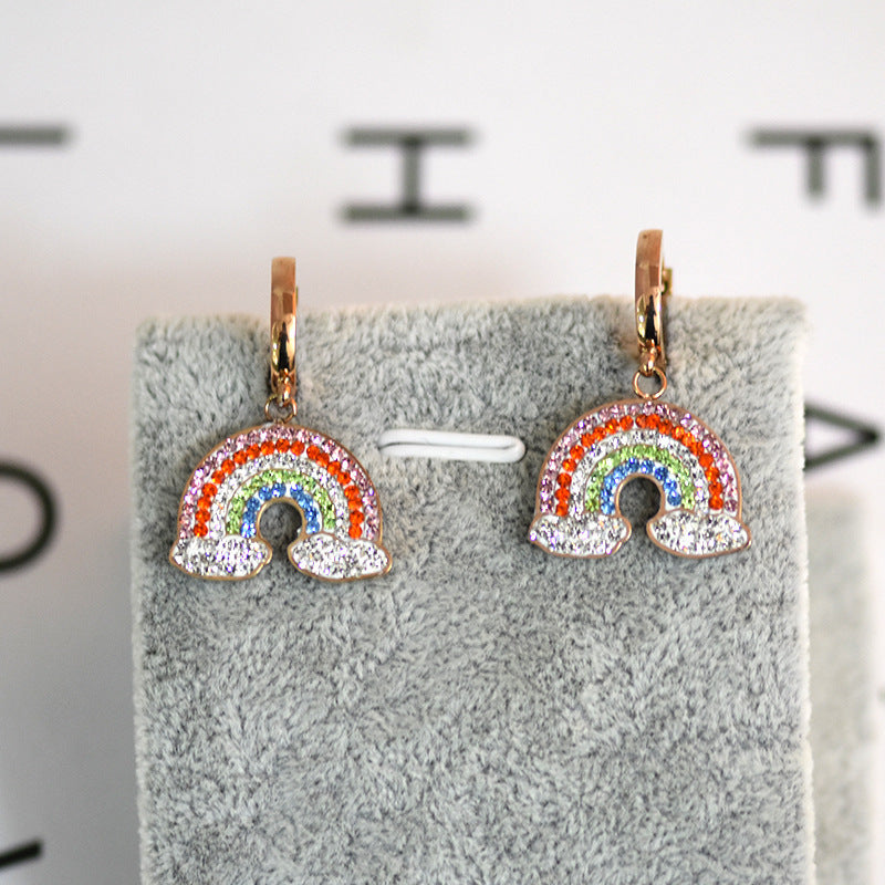 Twinkle Prism Rainbow Earrings