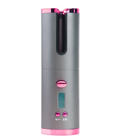 Twirl Me Cordless Auto Hair Curler | Portable Ceramic Curler with LCD Display & Anti-Tangle Tech
