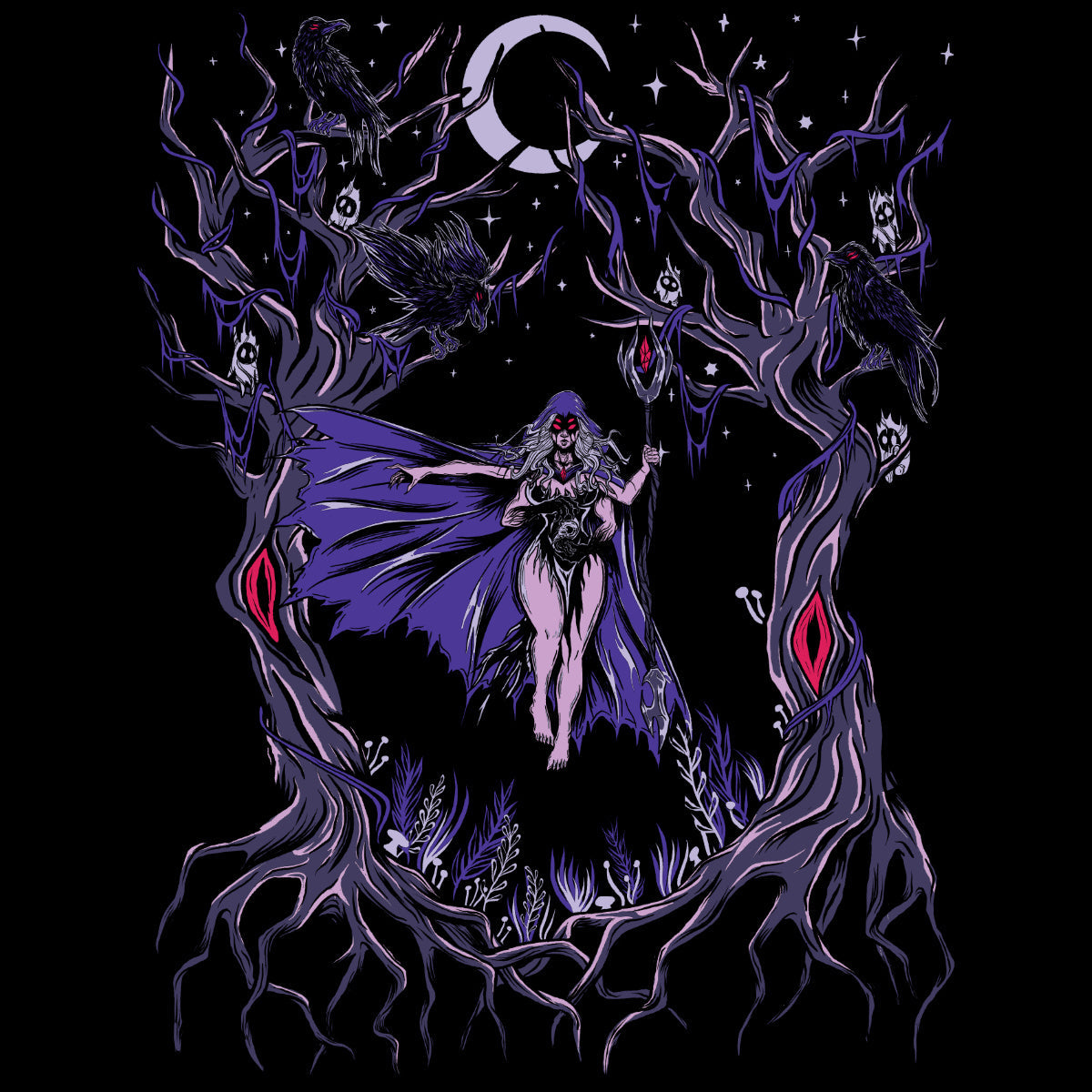 Black Forest Witch T-Shirt