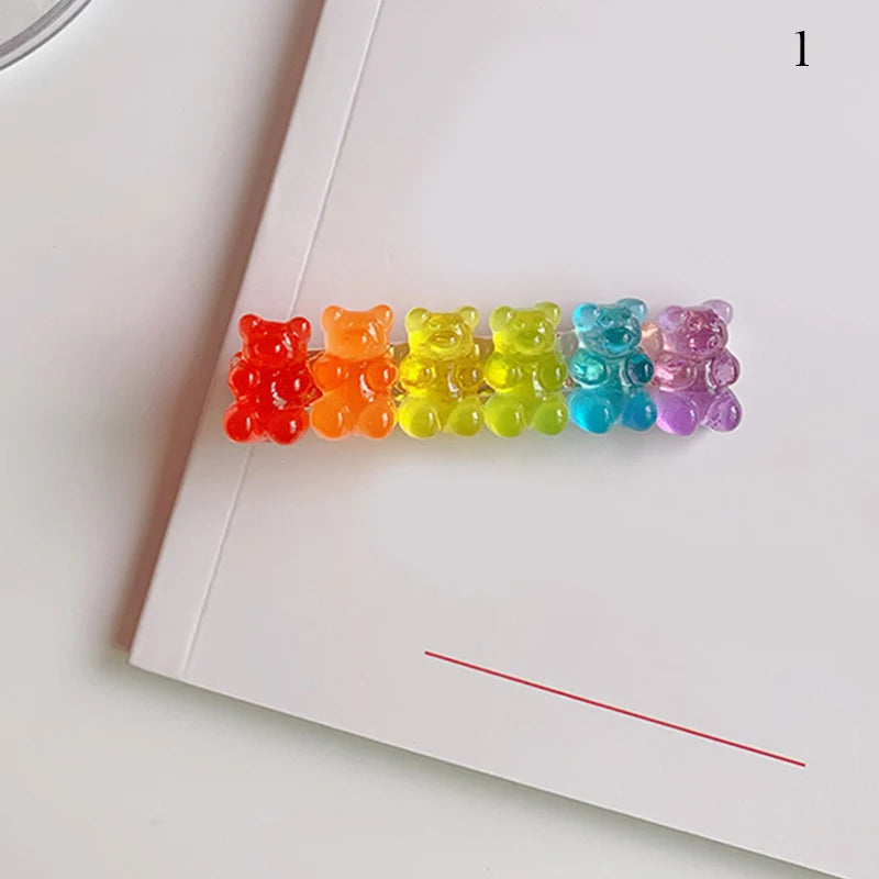 Candy Bears Hair Clips.