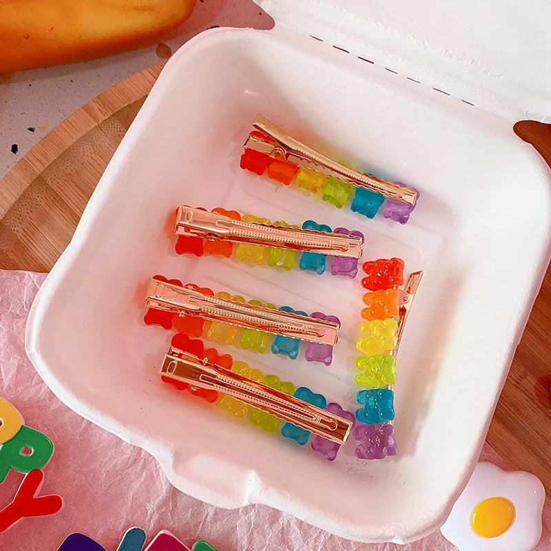 Candy Bears Hair Clips.