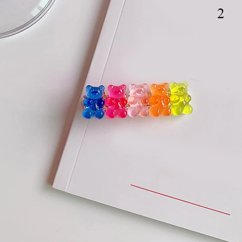 Candy Bears Hair Clips.