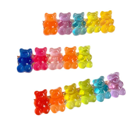 Candy Bears Hair Clips.