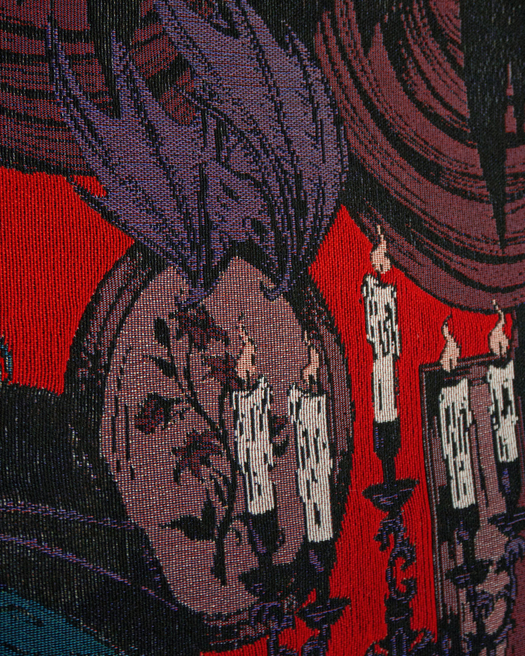 Love Bite Vampire Romance Woven Blanket