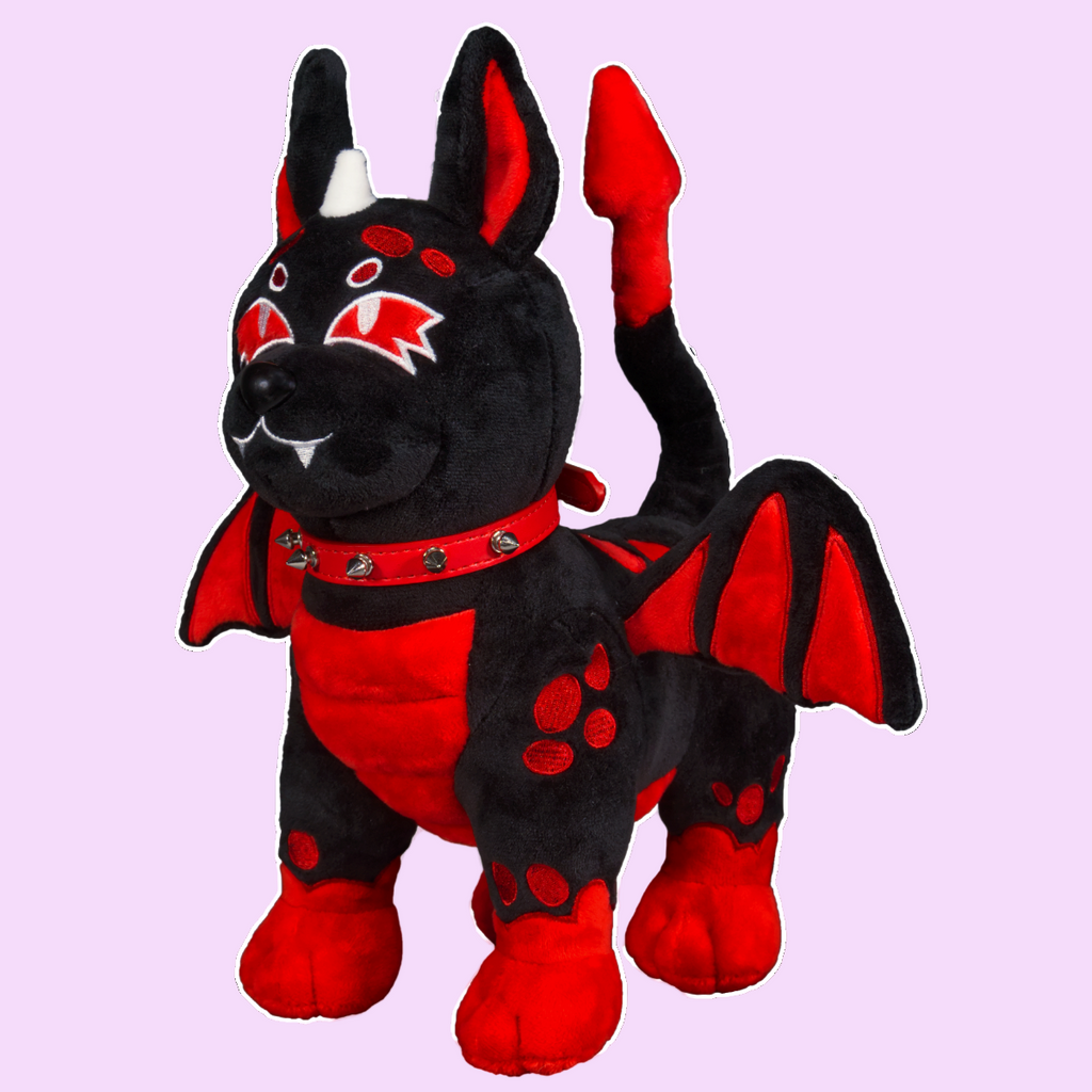 Magma Hellhound Dog Plushie
