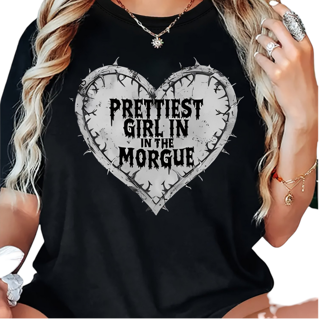Prettiest in the Morgue Gothic Tee.