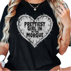 Prettiest in the Morgue Gothic Tee.