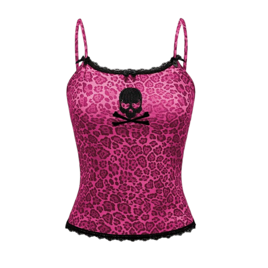 Wild Heart Lace Skull Cami