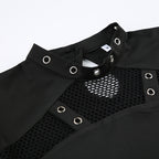 Dark Punk Cyber Crop Top