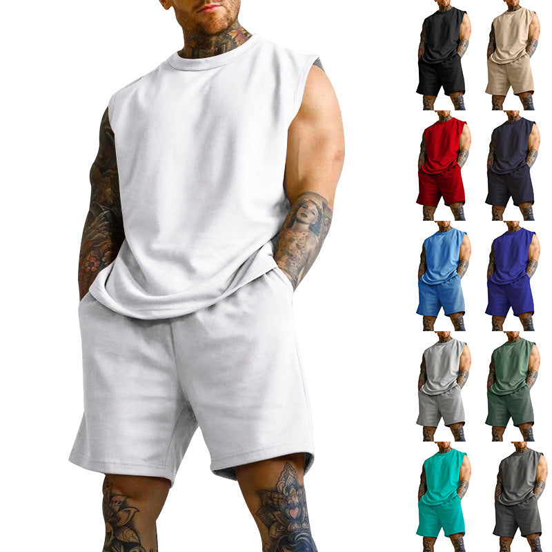 CloudFlex Sport Set | Men’s Sleeveless Tank & Shorts Two-Piece