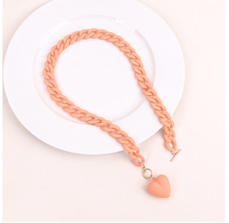 Sweetheart Static Necklace.