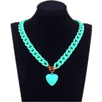 Sweetheart Static Necklace.