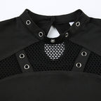 Dark Punk Cyber Crop Top