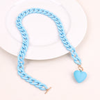 Sweetheart Static Necklace.