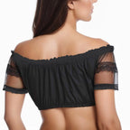 Moonlit Lace Dirndl Top